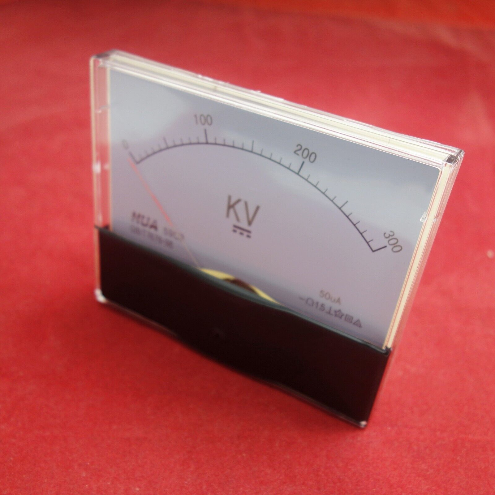 DC 0-300KV 50uA Analog Voltmeter Analogue Voltage Panel meter 100x120mm 59C2