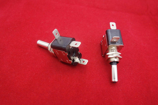 2PCS Car 12V 20A ON-OFF Blue LED Light Toggle Rokcer Switch SPST Maintained