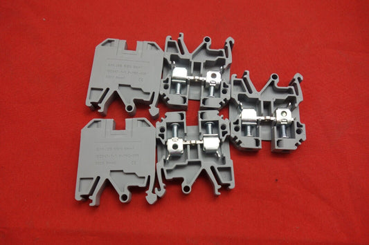 10PCS SAK/JXB 6EN Din Rail NS35 Type Combined Terminal block with one cover