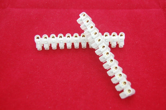 5PCS U Type 3A 12P Terminal Block Material PA 66, 94V-2 M2.5X4 High quality