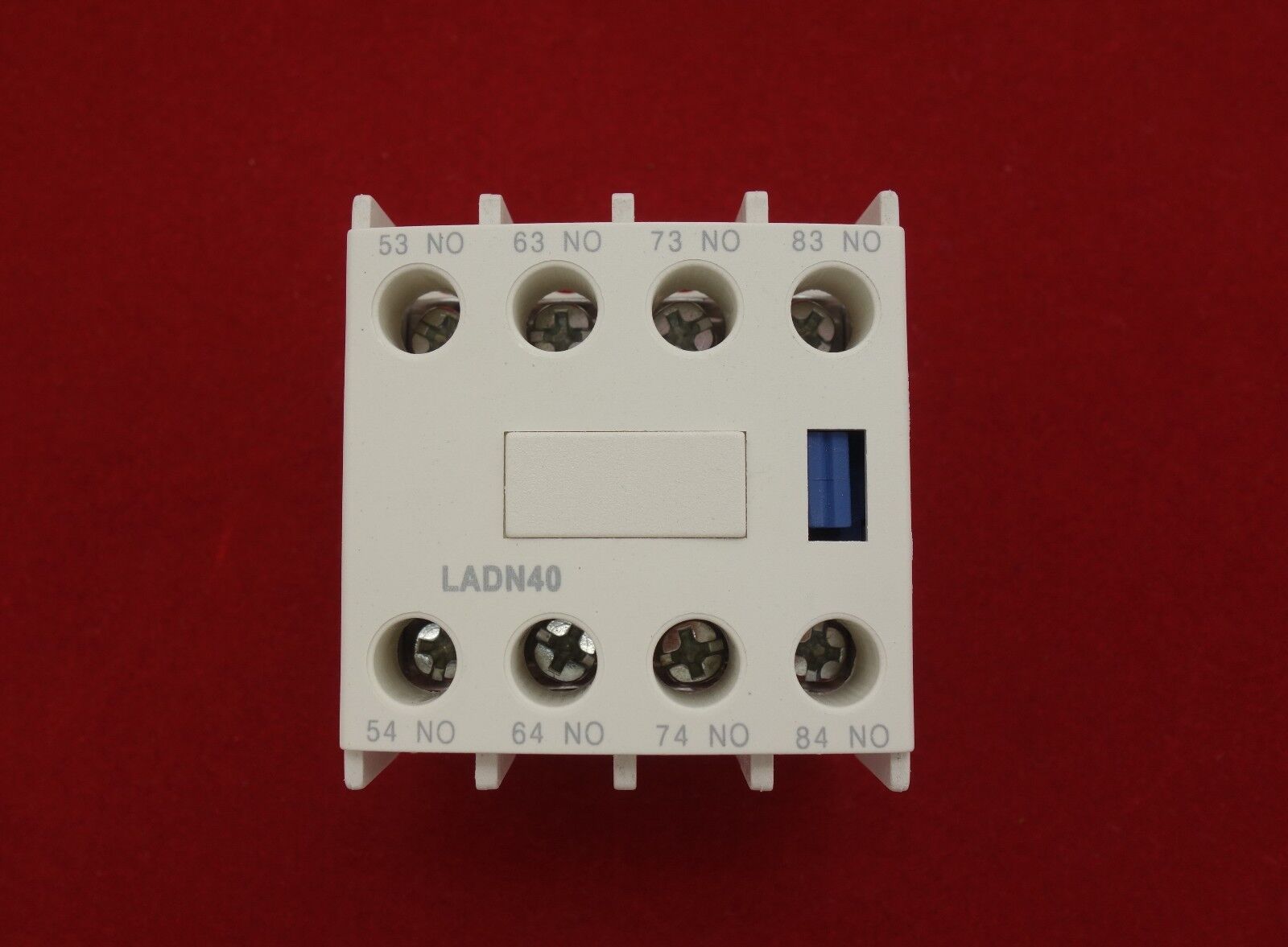 1PC Auxiliary Contact Block Fits LADN40 4NO USE FOR LC1D NEW TYPE CONTACTOR
