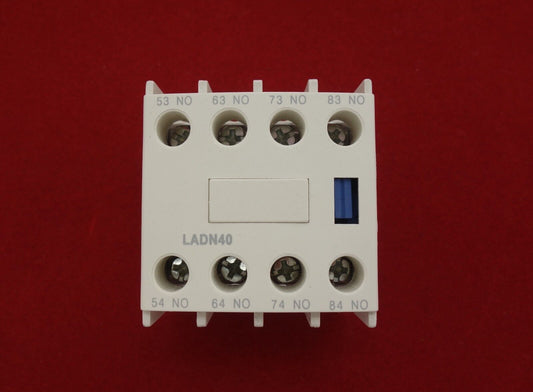 1PC Auxiliary Contact Block Fits LADN40 4NO USE FOR LC1D NEW TYPE CONTACTOR