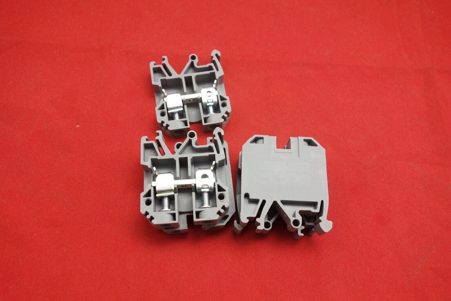 10PCS SAK/JXB 10EN Din Rail NS35 Type Combined Terminal block with one cover