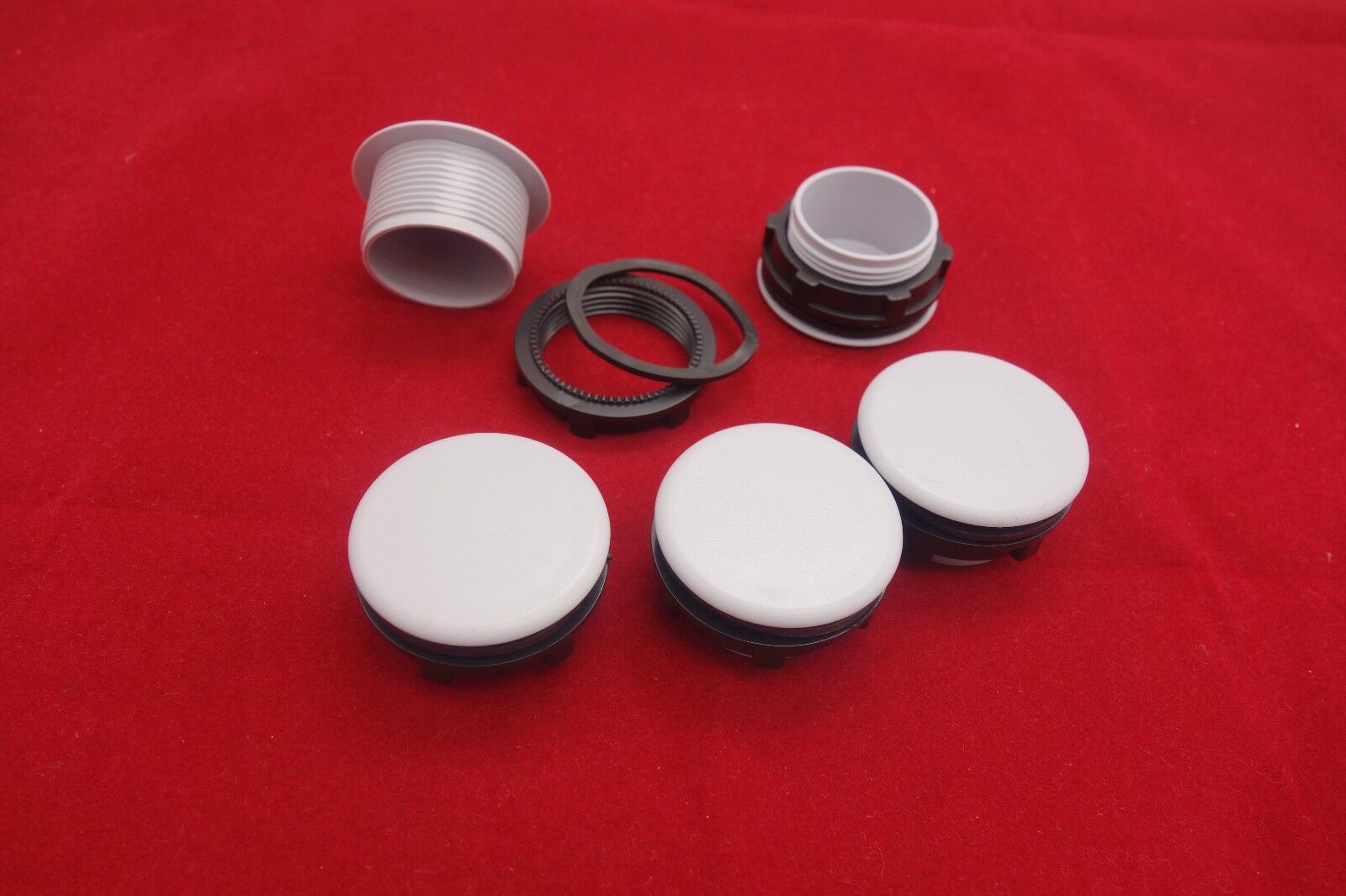 5PCS Plastic Round Closing Plate Dia.30mm Fits 9001 K51