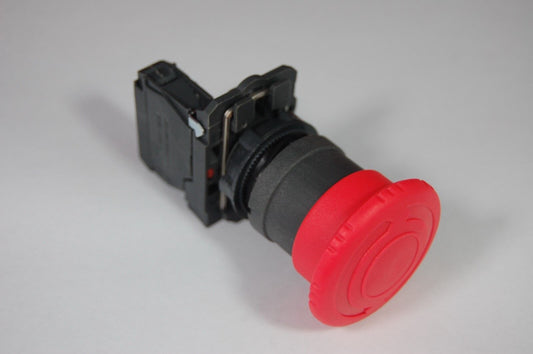 5PCS Emergency switching off, mechanical latching pushbuttons Fits XB5 AS542