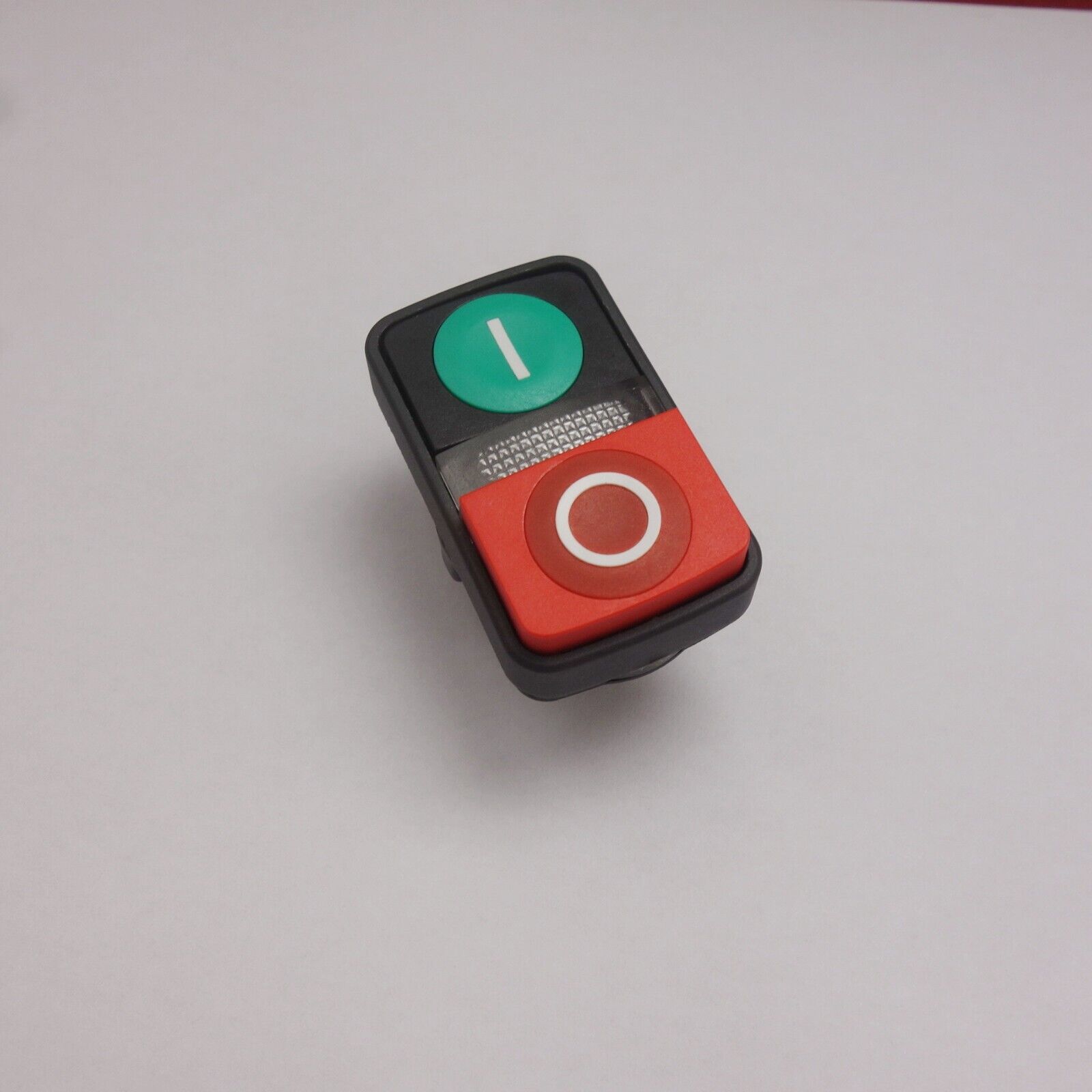 1PC 22MM Red and Green DOULE-HEADED middle light Switch head FITS ZB5AW7L3741