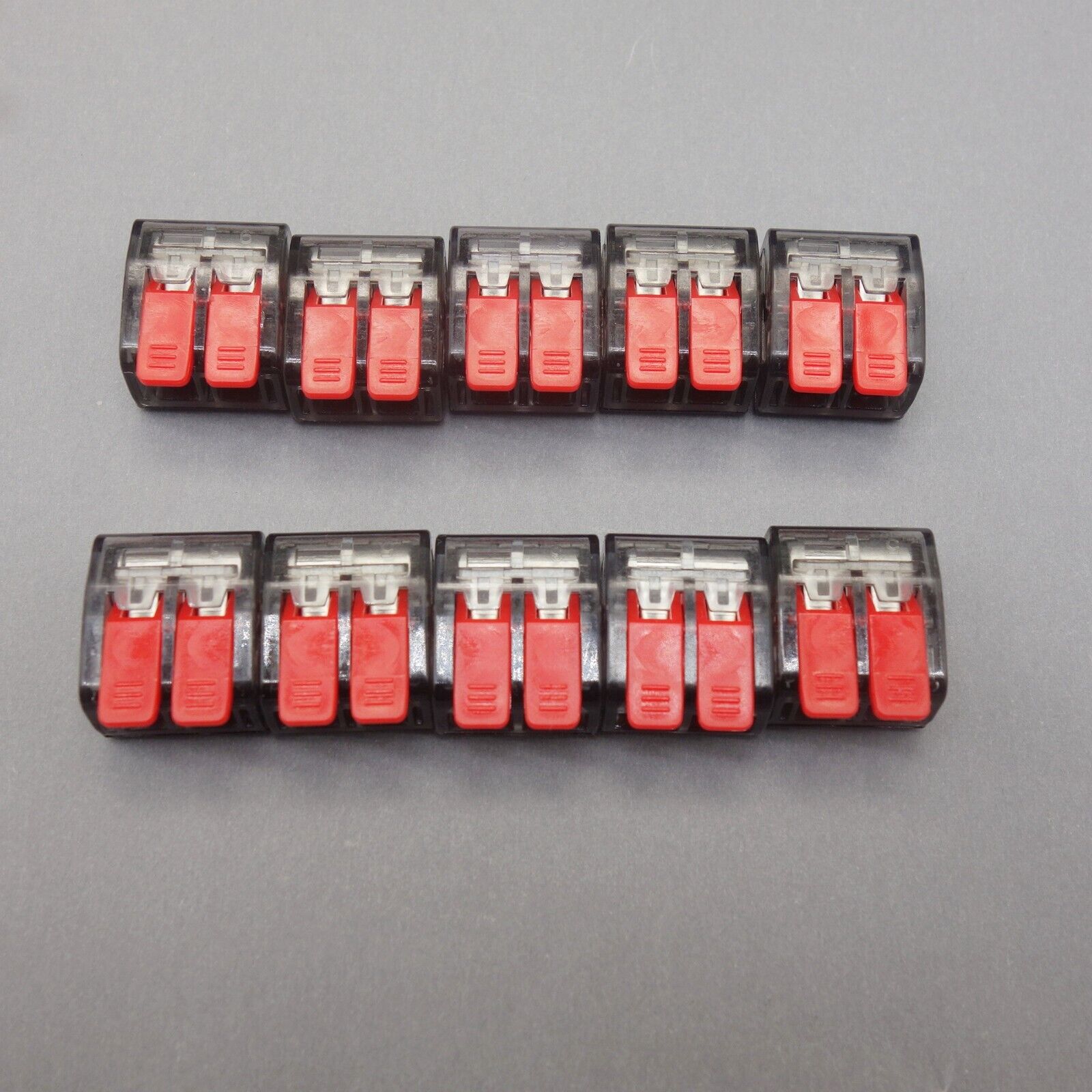 10PCS Transparent PUSH IN QUICK CONNECTOR terminal block 32A  2 3 4 5 circuits