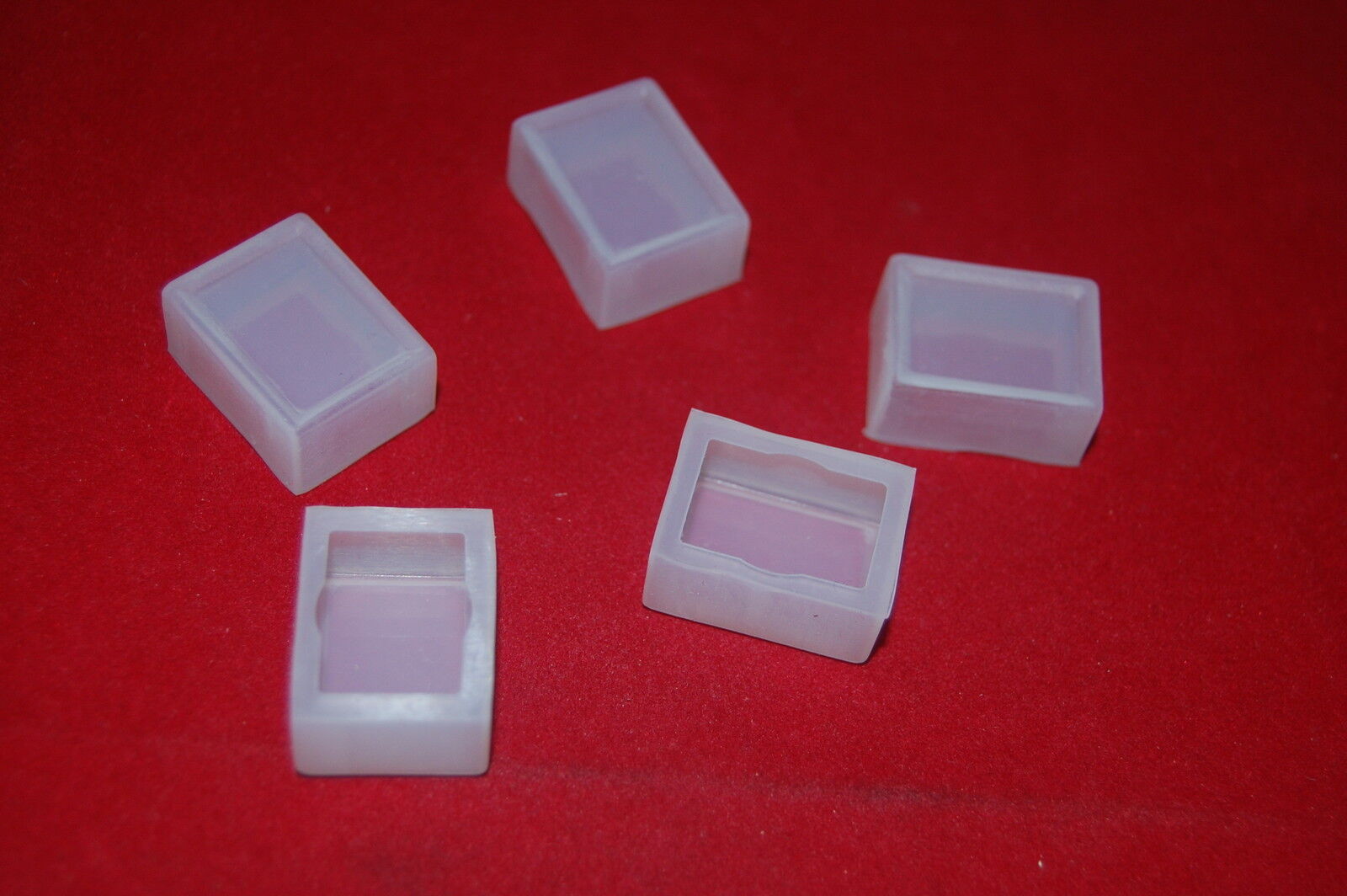 5PCS rectangle Transparent boot for 16mm Pushbutton or Pilot light waterproof