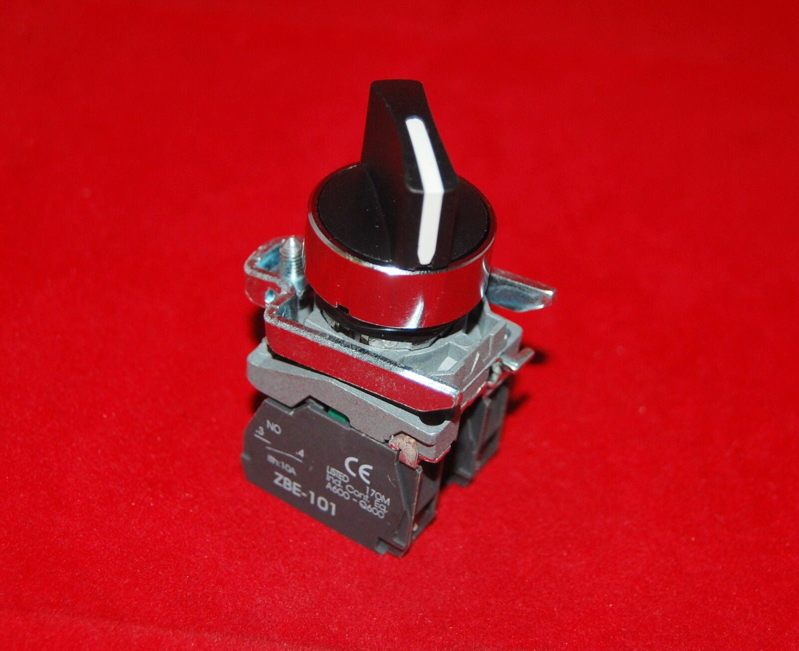 1PC  22mm Select switch 3 Position Fits XB4 BD53 Selector Switch 2NO Momentary