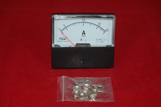 AC 20A  Analog Ammeter Panel AMP Current Meter AC 0-20A 60*70MM directly Connect