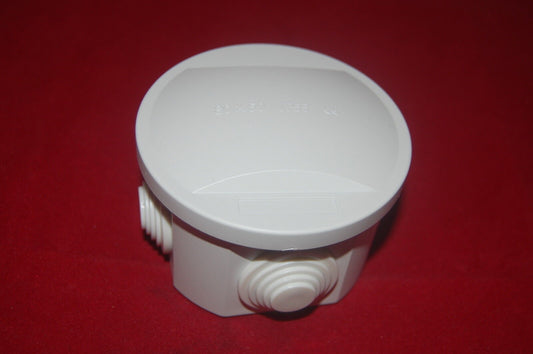 2PCS Round Plastic Waterproof Electrical Junction box 80*50mm IP55