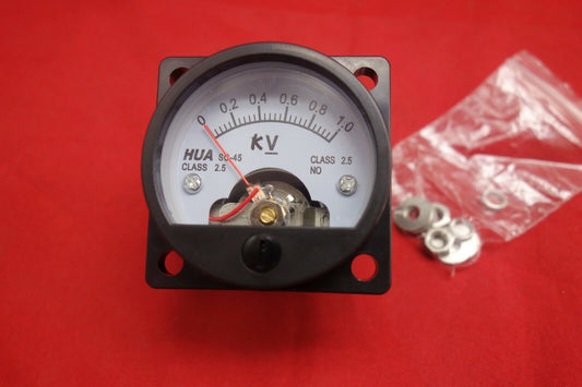 1PC DC 1000V Analog Voltmeter Analogue Voltage panel meter SO45 direct Connect