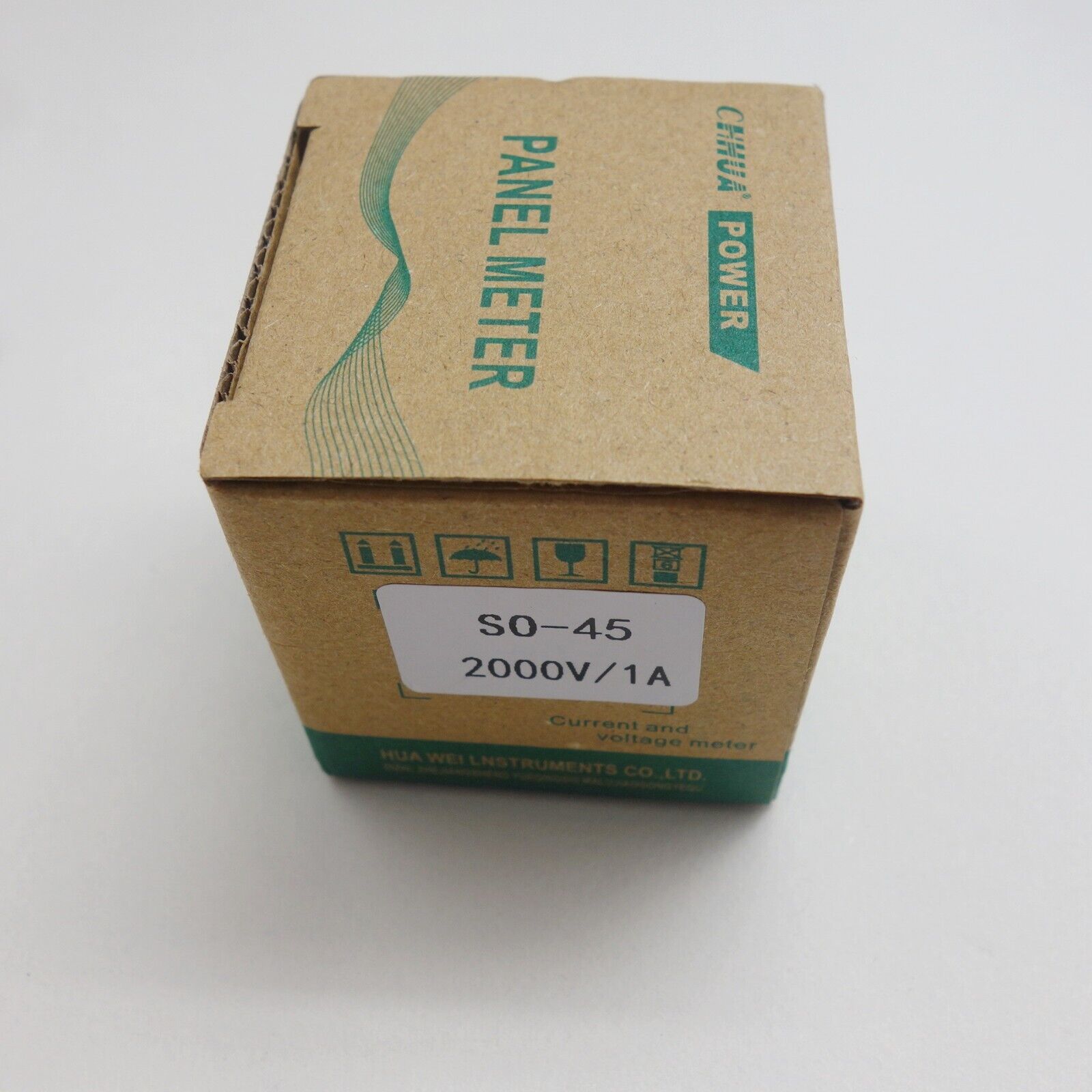 1PC DC 0- 2000V Analog Voltmeter Analogue Voltage panel meter SO45 2000V/1A