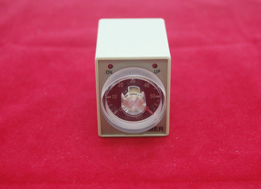 1PC AH3-3 0-60S Timer Relay 120V AC 50/60HZ 8-Pins 5 Amps