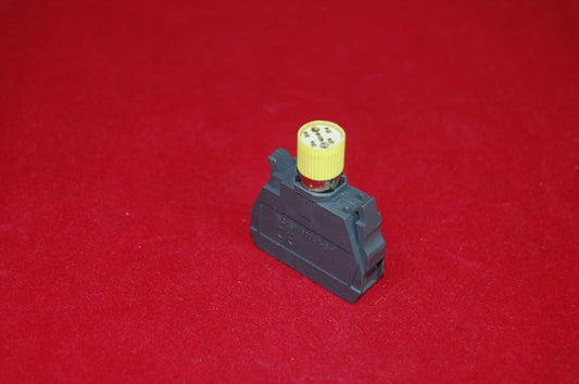 2PCS XB4 XB5 Series light block Direct BA9S YELLOW Led Blub 24V AC/DC
