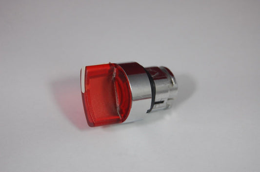 1PC 22MM PUSHBUTTON SWITCH  HEAD 3 Positon FITS ZB4 BK1543 RED Momentary XB4