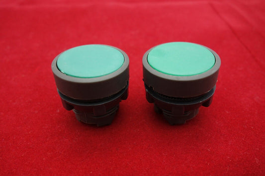 2PC 22MM PUSHBUTTON SWITCH HEAD FITS ZB5 AA3 Green color for XB5AA31 Parts