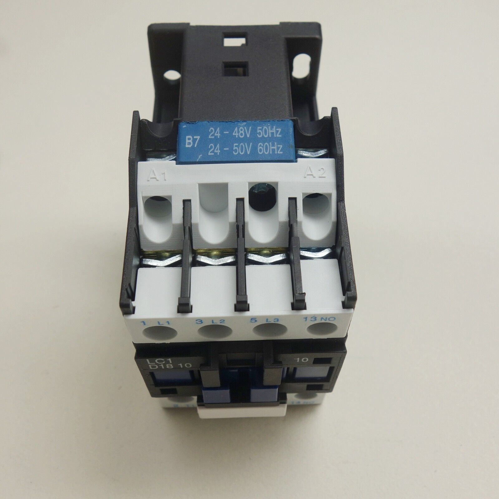 1PC NEW FITS LC1-D1810B7 AC CONTACTOR 18A 24V AC 50/60HZ 3NO+NO