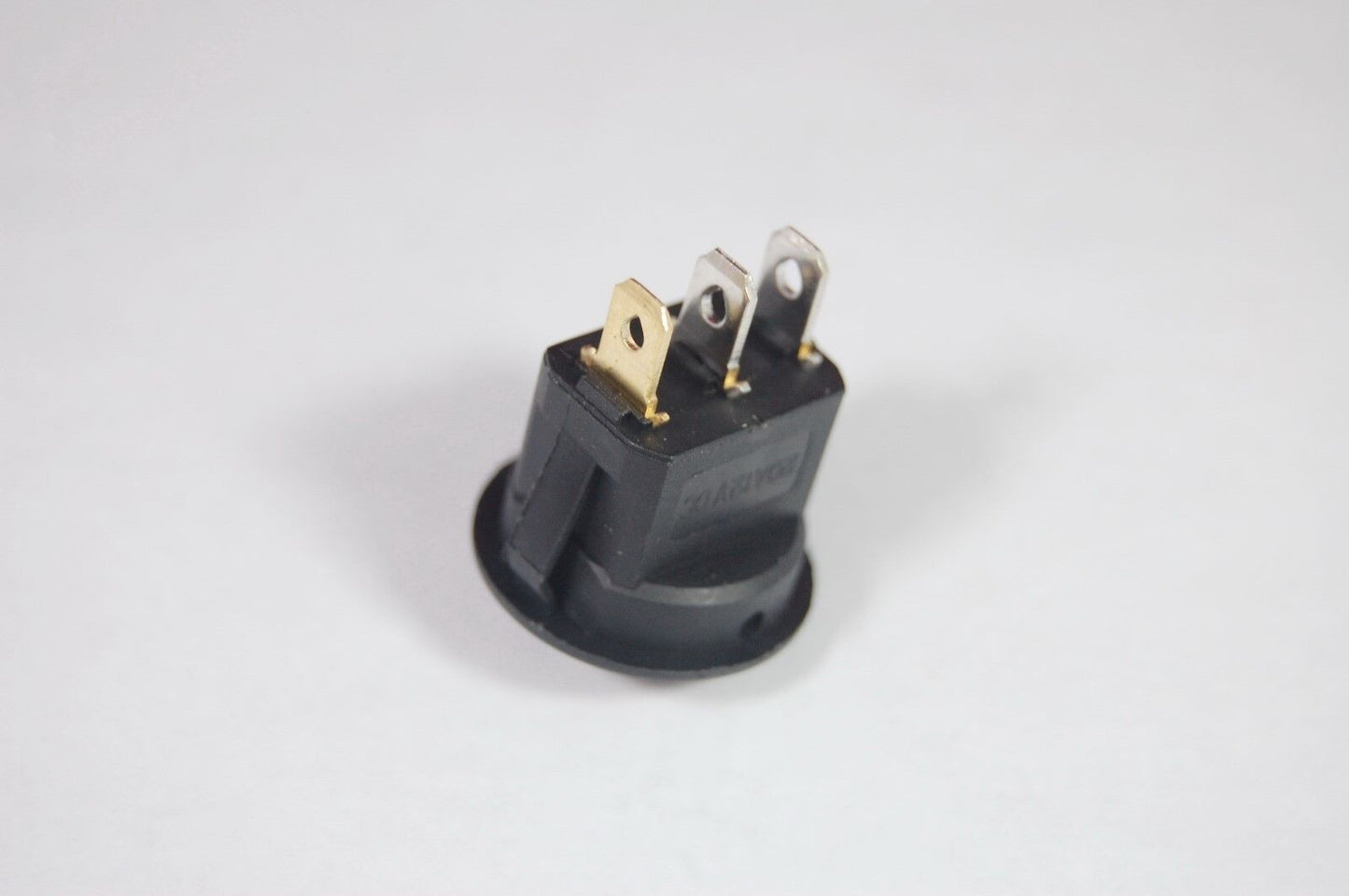 5 Pcs RED Light Illuminated ROUND 2 Position Boat  Rocker Switch 3 Pin 12V AC/DC