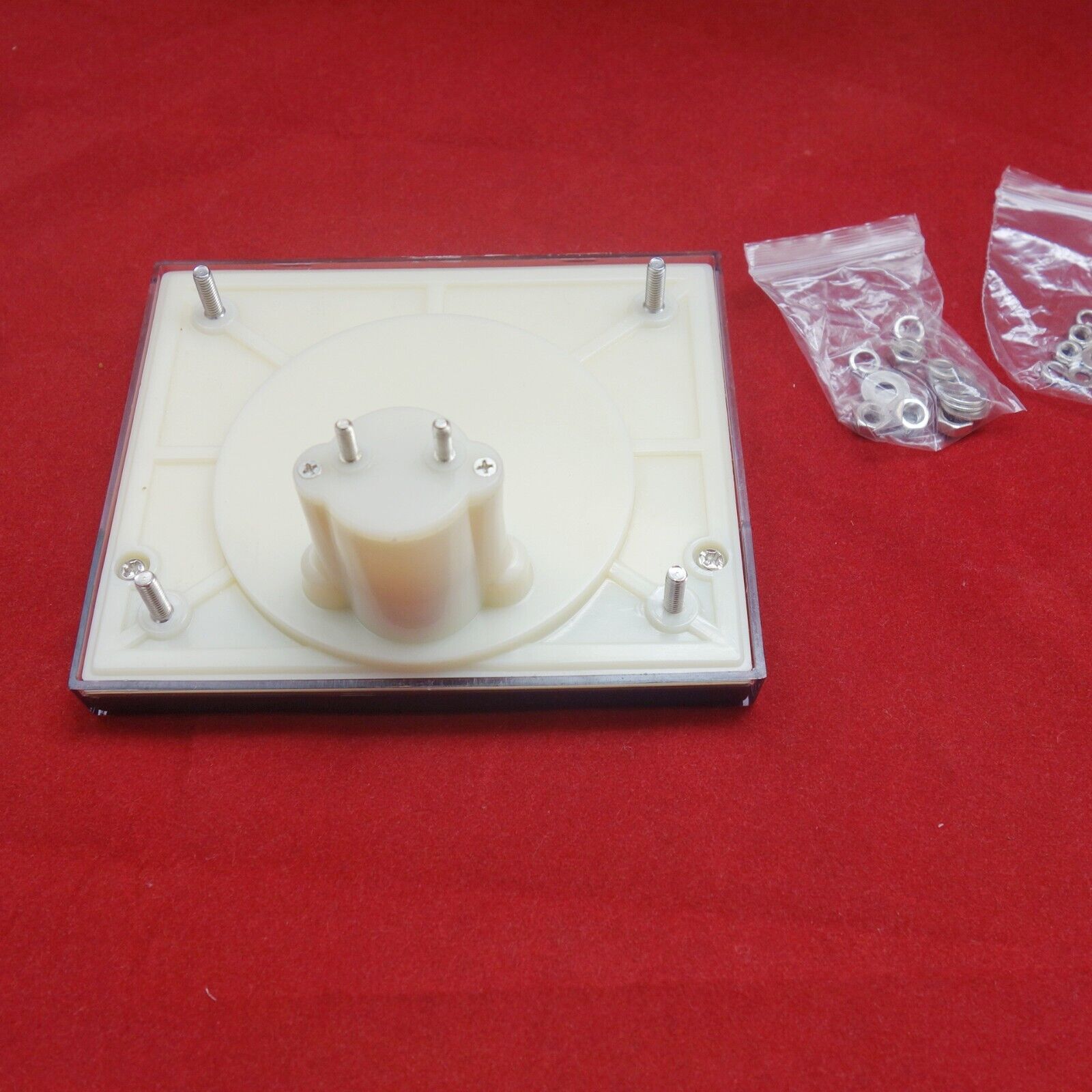 1PC DC 0-50uA Analog Ammeter Panel AMP Current Meter 100x120mm 59C2