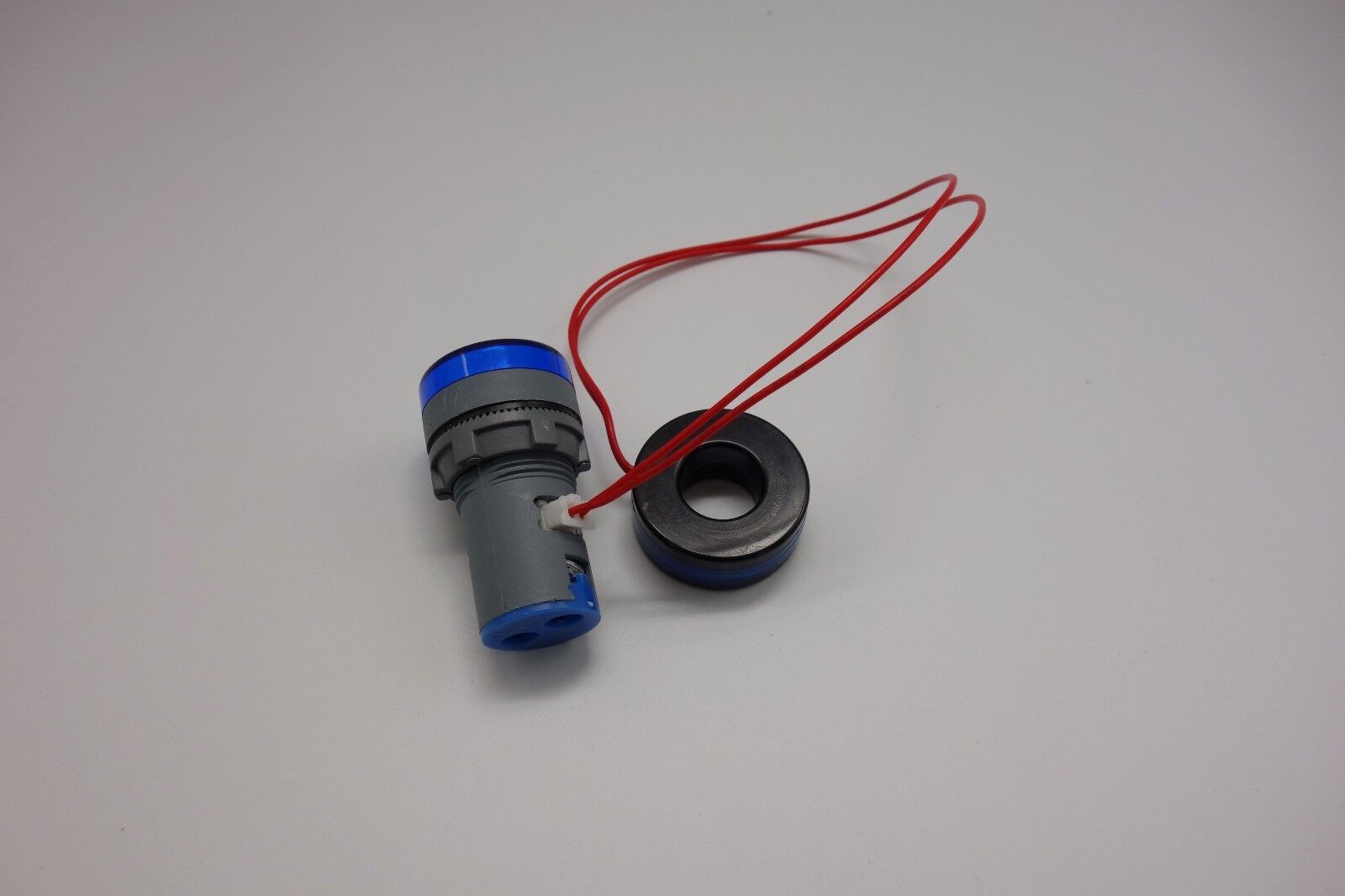 22MM Blue 3 digital LED AC 0-100A  Ammeter AMP Current meter Pilot Light type