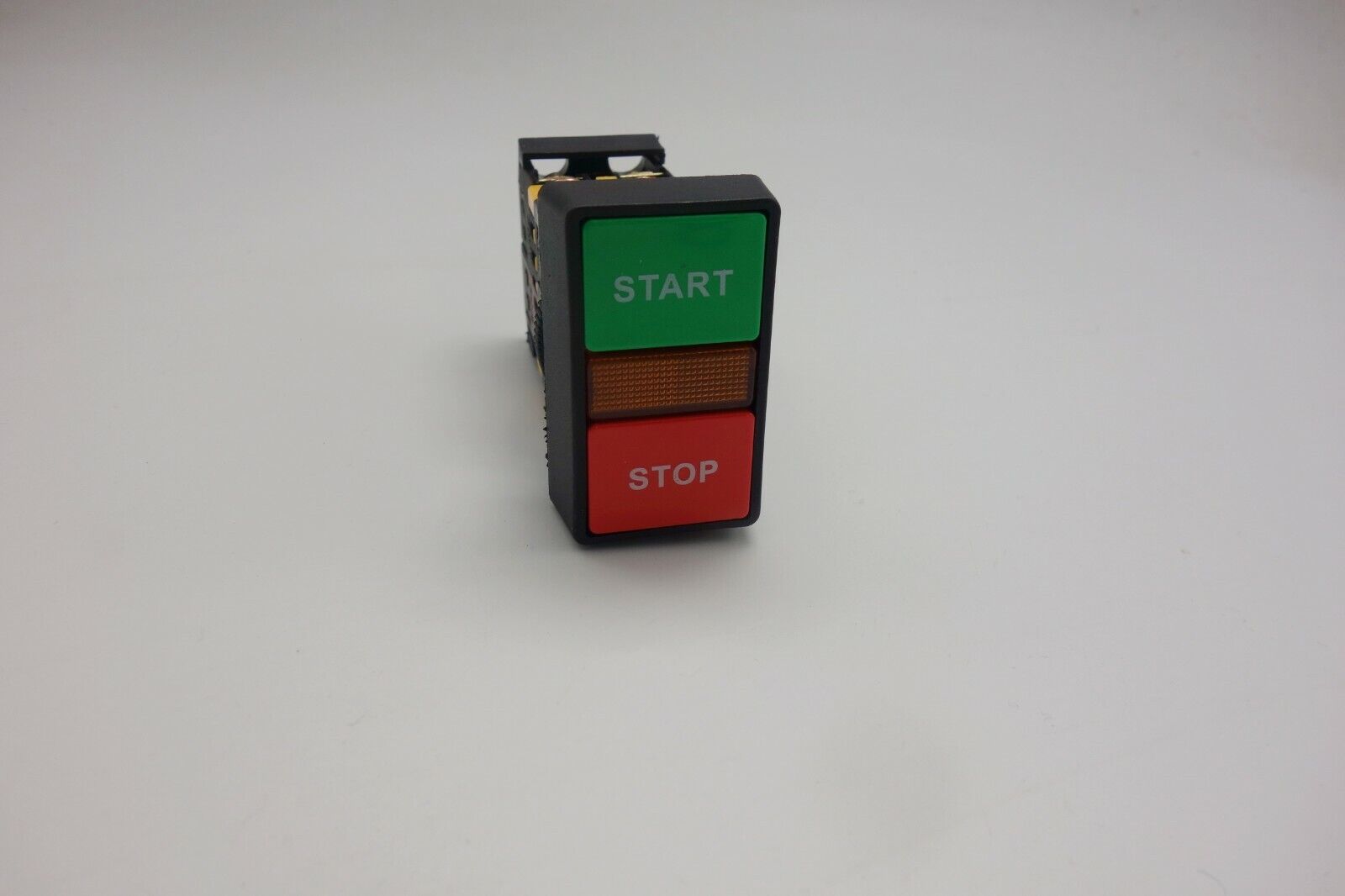 30MM Double head START STOP PUSH BUTTON 12V AC/DC LED illuminated Momentary 