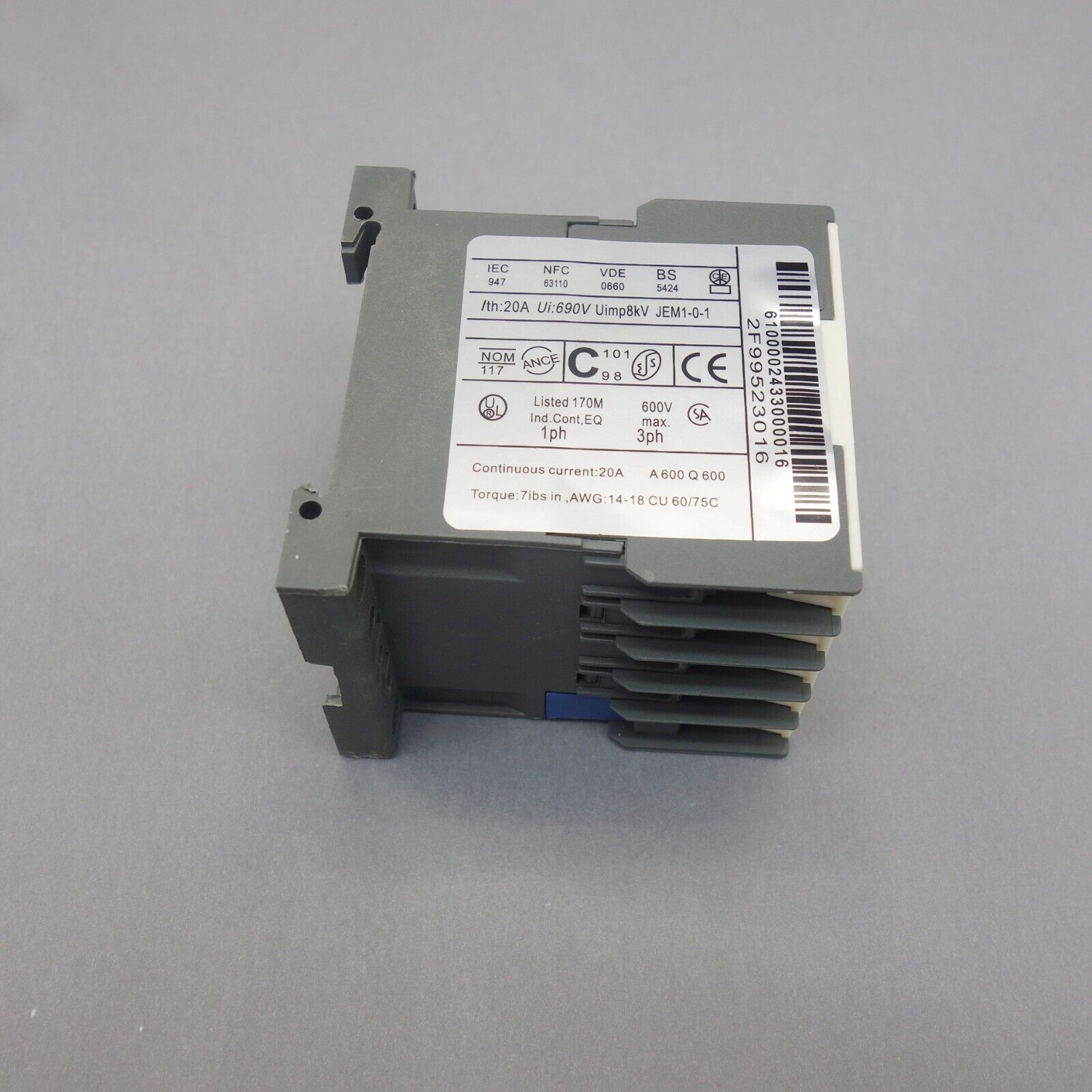 1PC NEW FITS LC1-K0910B7 AC CONTACTOR 24V AC COIL