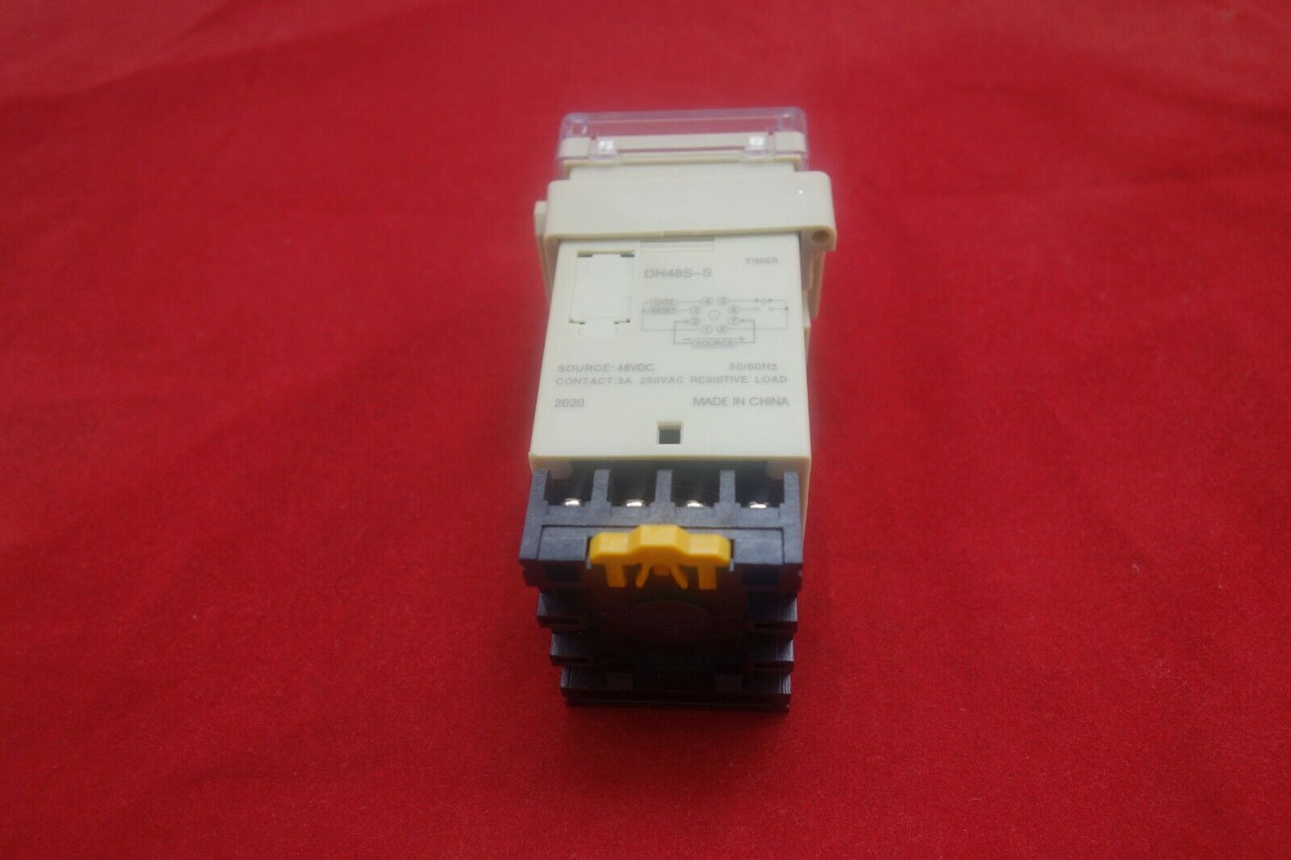 1pc DH48S-S LED display Timer relay with PF083A socket 48V DC