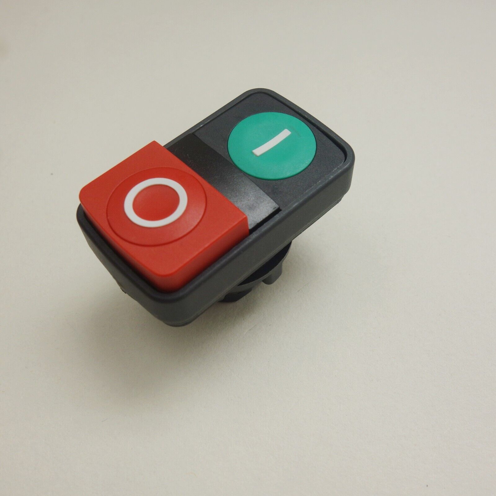 1PC 22MM Flush Green Extended Red DOULE HEADED Pushbutton Head FITS ZB5AL7341
