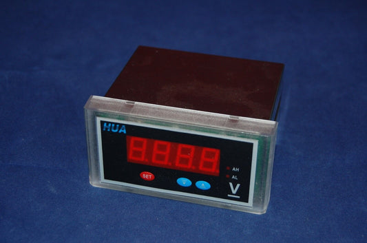 1PC Digital voltage Panel Meter DC 72X72 Voltmeter LED Display 3 1/2 digits