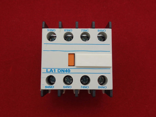 1PC Auxiliary Contact Block Fits LA1-DN40 4NO