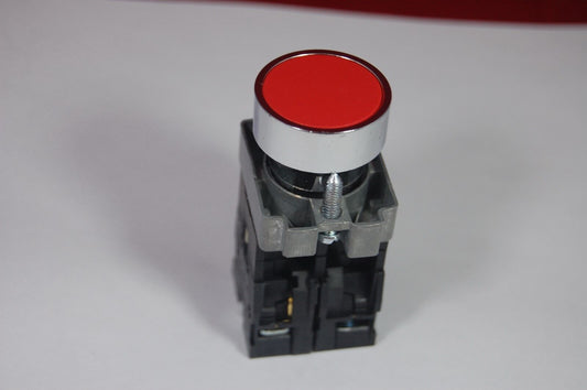 1PCS NEW FITS XB2 BA Series Maintain 22MM RED PUSHBUTTON Switch Maintain NC/NO