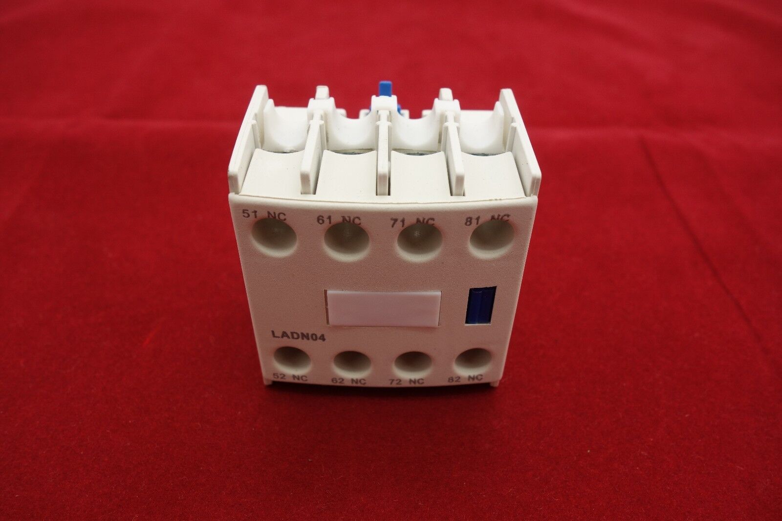 1PC Auxiliary Contact Block Fits LADN04 4NC USE FOR LC1D NEW TYPE CONTACTOR