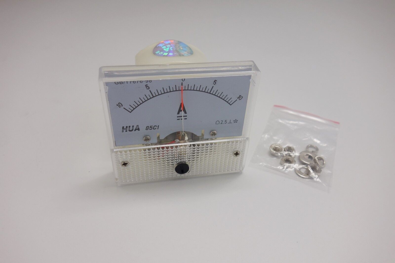 1PC DC Minus Zero Plus -10A-+10A Analog 85C1 Analogue Ammeter AMP Panel meter