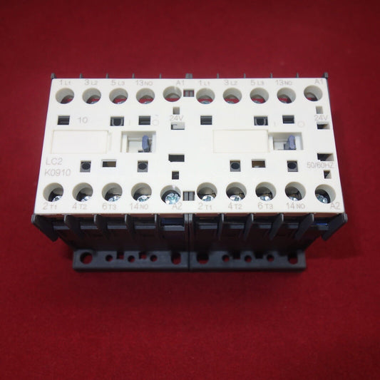 1PC Reversing FITS LC2 K0910 Mechanical Interlock CONTACTOR 9A 24V AC 50/60HZ