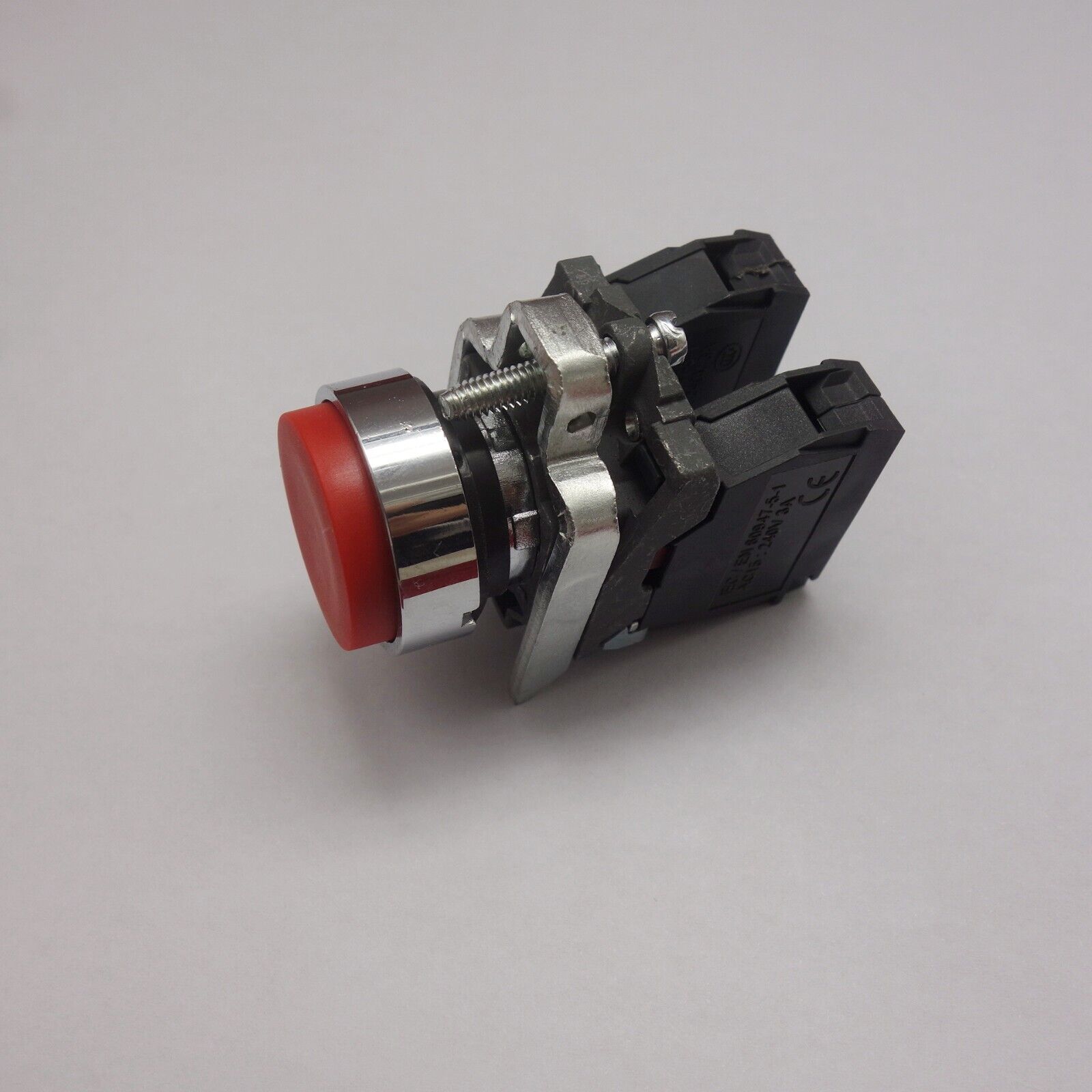1PC 22MM Metal PUSH BUTTON SWITCH FITS XB4BL45 RED 1NC/1NO Projecting push