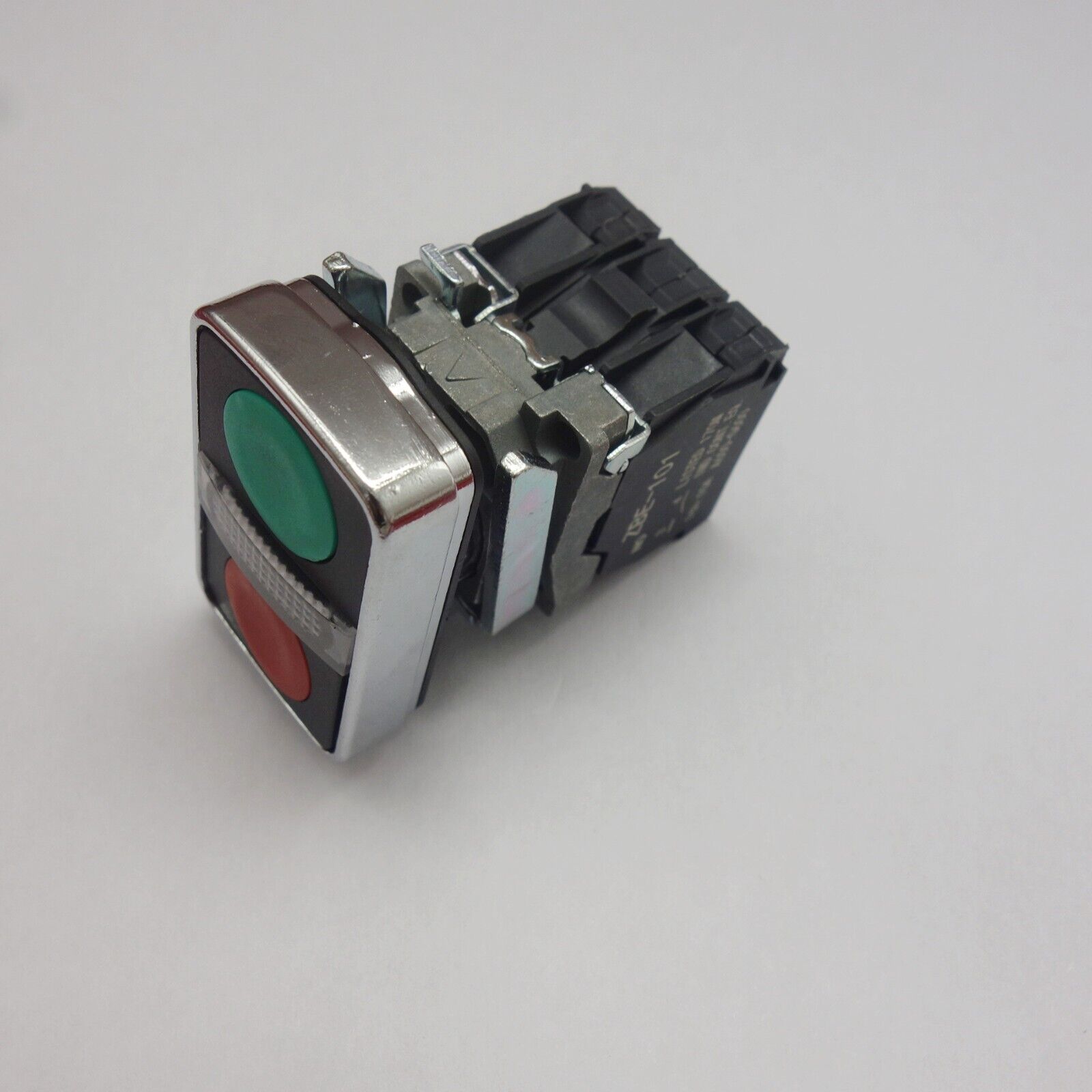 Double-headed pushbutton switch Fits XB4BW7... Flush Green Red Middle 220V LED