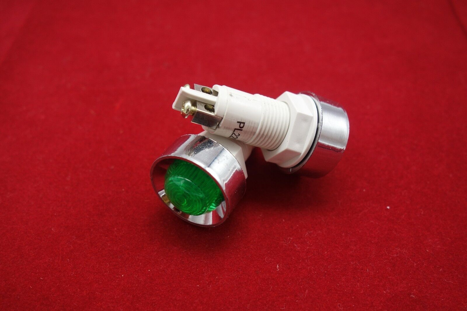 5 Pcs Cutout 13.5mm 120V AC Green Mini Neon Pilot Lights Screw terminal