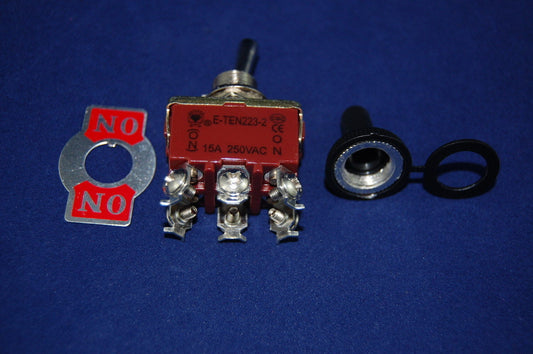 2PCS 6PIN ON-ON Toggle Switch 15A  Screw Termianls MOMENTARY  water proof