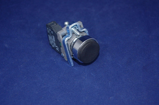 1PC 22MM PUSHBUTTON SWITCH FITS XB4BL21 BLACK 1NO Projecting push XB4BL