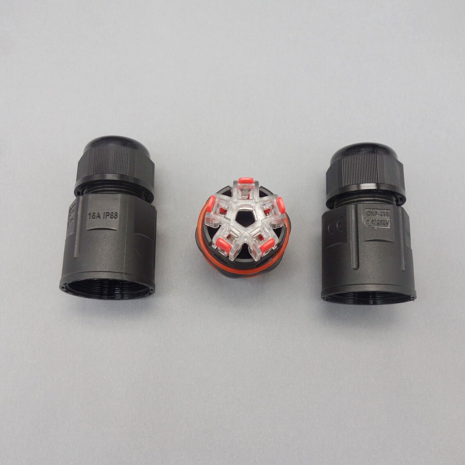 1PC CNP295 5P Waterproof Connector Polyamide Pa66 IP68 16A Screwless 0.5-1.5MM2