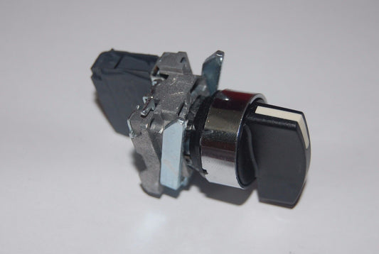 1PC 22mm Long Handle Selector switch 2 Position Fits XB4BJ21  1N/O  MAINTAINED