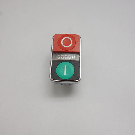 1PC 22MM Red and Green DOULE-HEADED middle Clear Switch head FITS ZB4BW7L3741