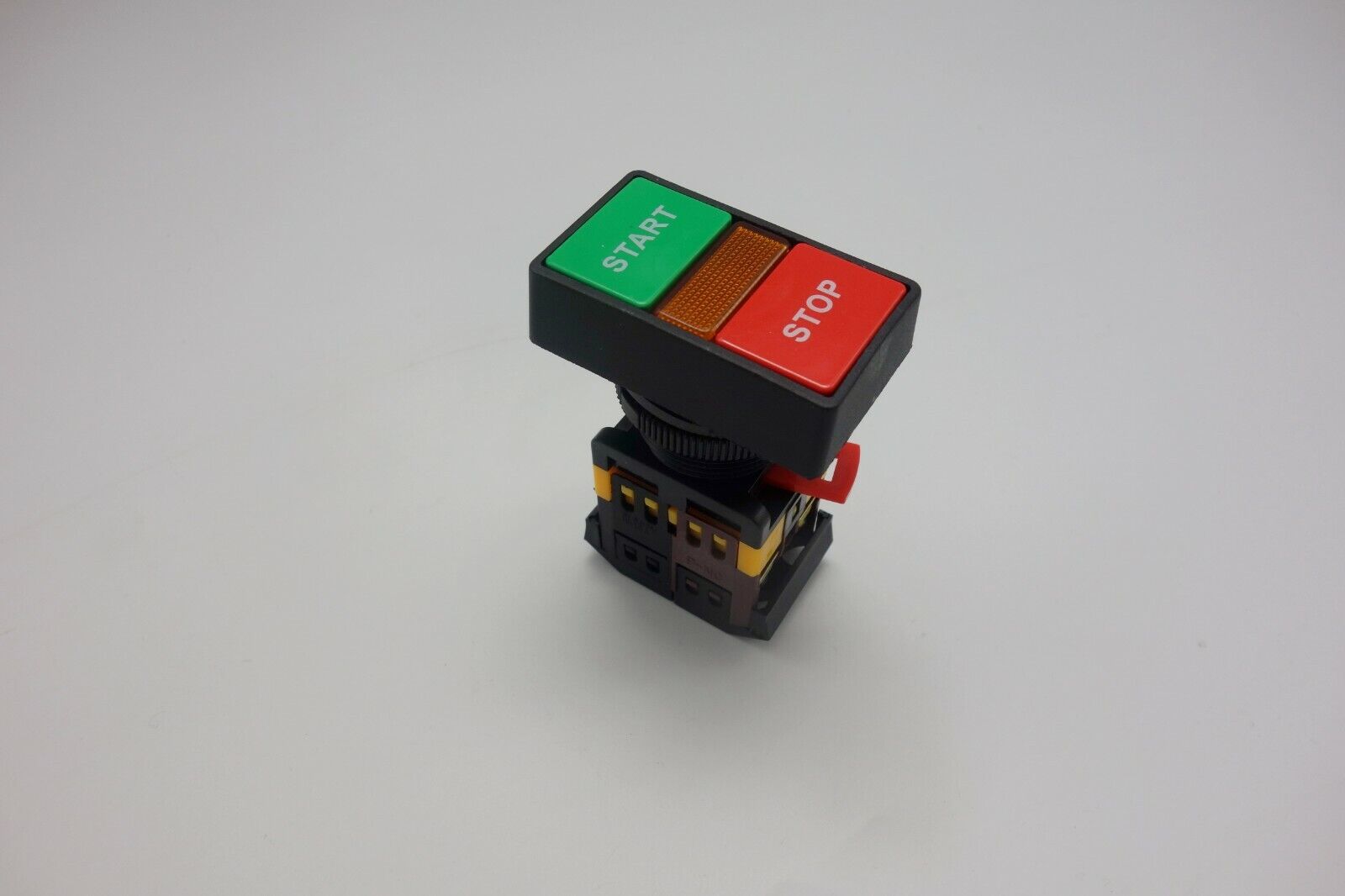 30MM Double head START STOP PUSH BUTTON 12V AC/DC LED illuminated Momentary 