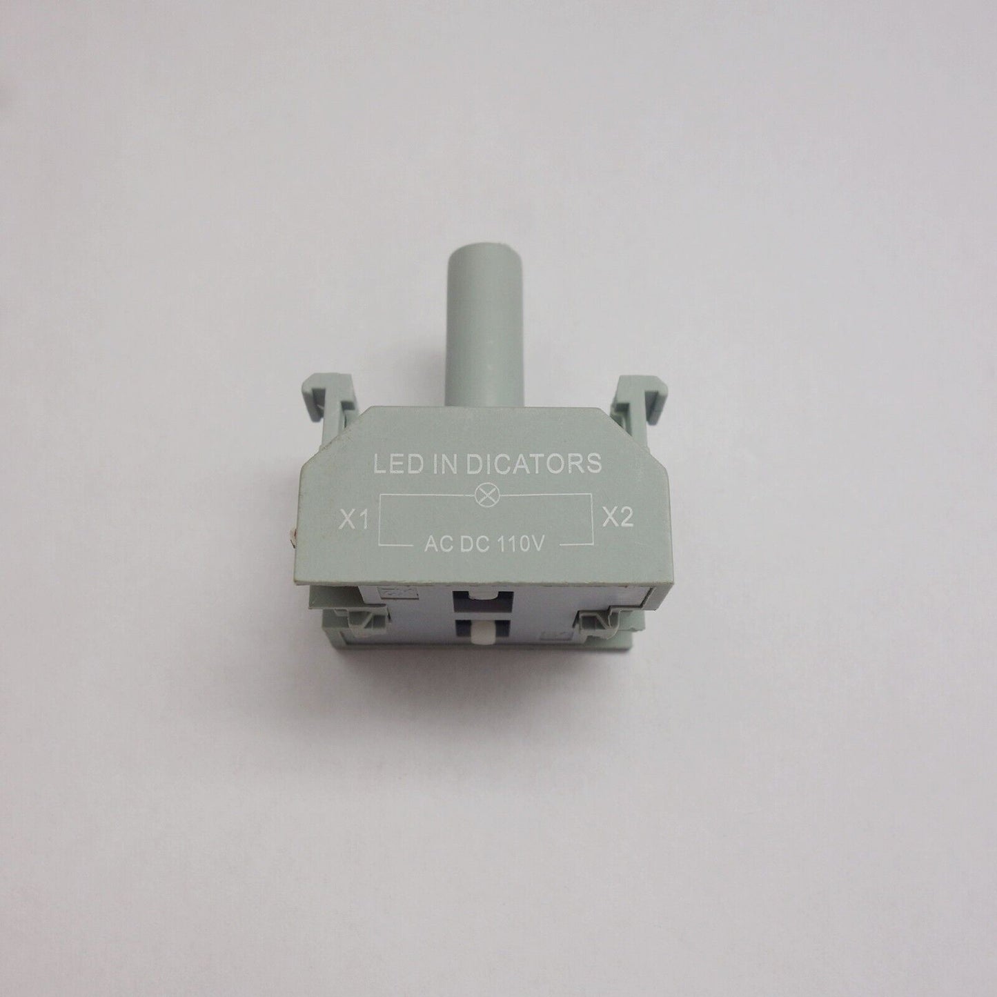 2PCS Lamp Holder LED light block D/R26 RED Color 110V AC/DC use for LA38 LA39