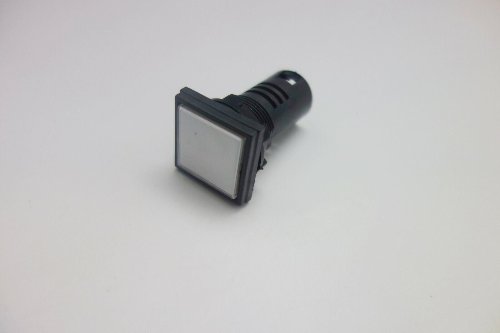 1PC Square Pilot light White Color Led Lamp Cutout 22mm Screw Terminal 110V AC 
