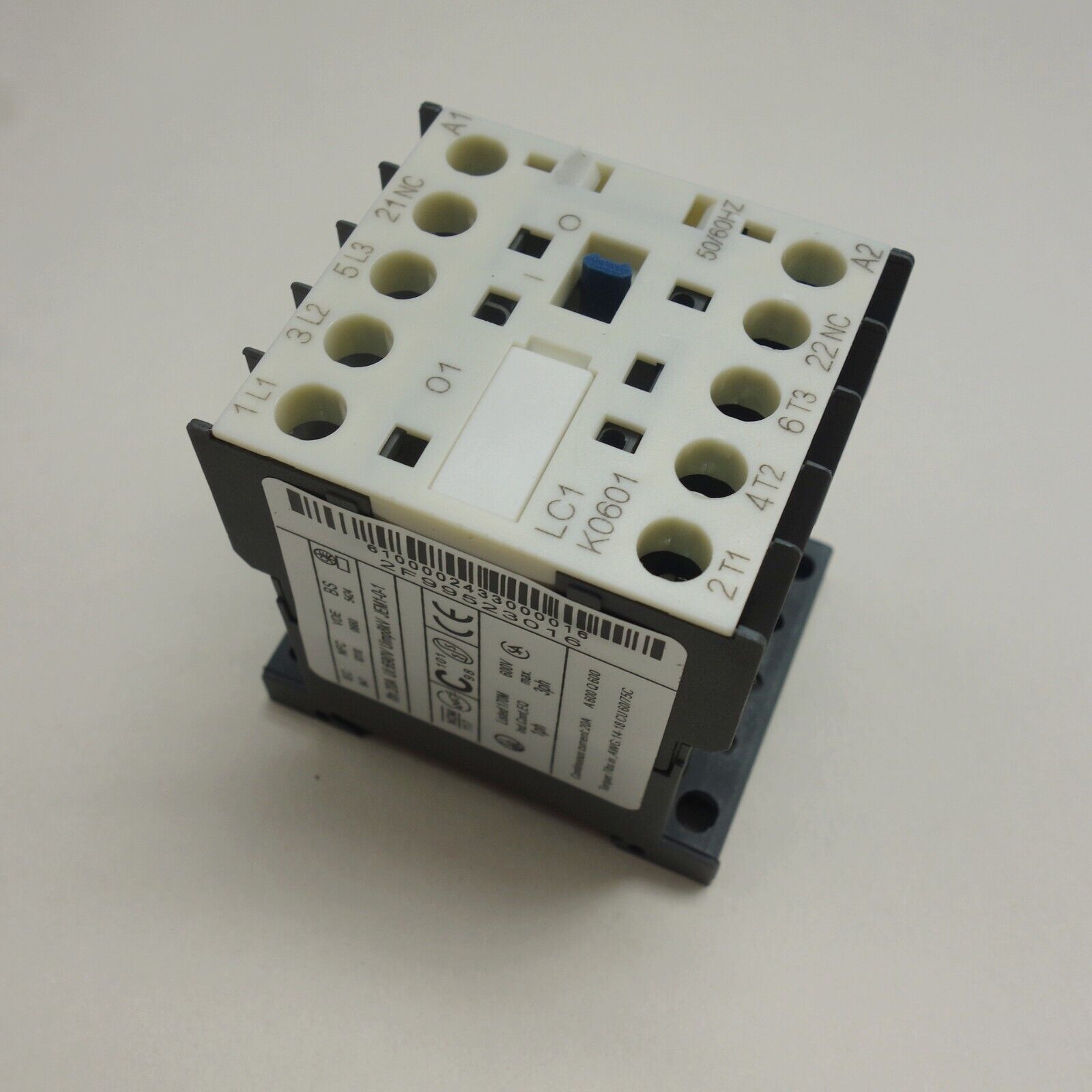 1PC NEW FITS LC1-K0601B7 AC CONTACTOR 6A 24V 50/60HZ AC COIL