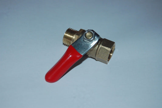 2PCS NEW 1/4" ball valve brass FPTXPFT Female AND Male PT High Quality