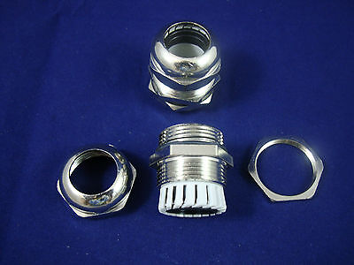 2PCS PG21 Waterproof  Brass Cable  Gland Dia.13-18mm Material Brass High Quality
