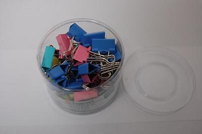 40pcs color 19MM(3/4") Binder Clips